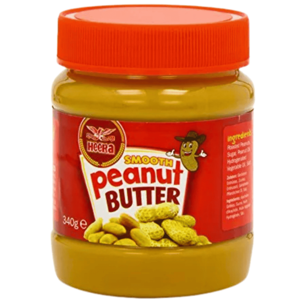 Heera smooth peanøttsmør 340g