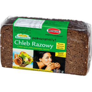 Benus grovt rugbrød 500g