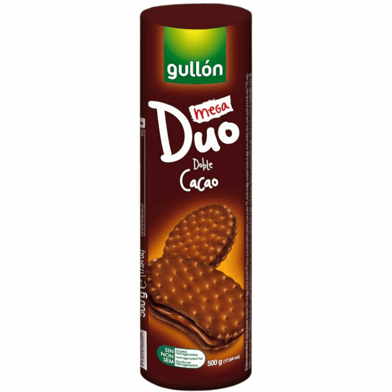 Gullon Megaduo dobbel kakao 500g