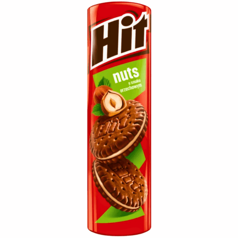 Hit kjeks med nøttesmak 220g