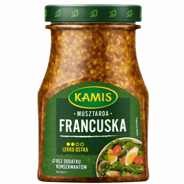 Kamis fransk sennep 185g