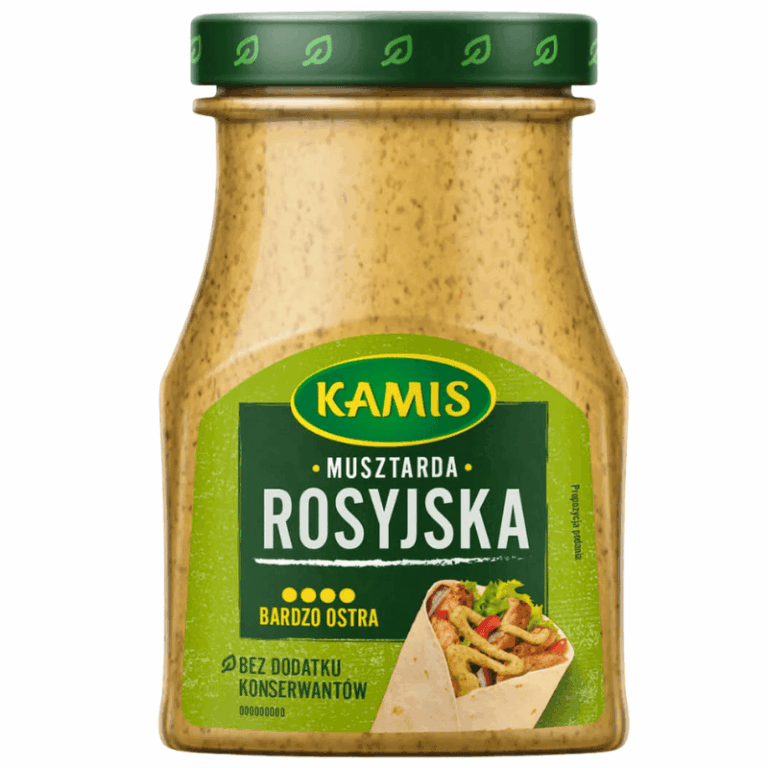 Kamis sennep Rosyjska 180g