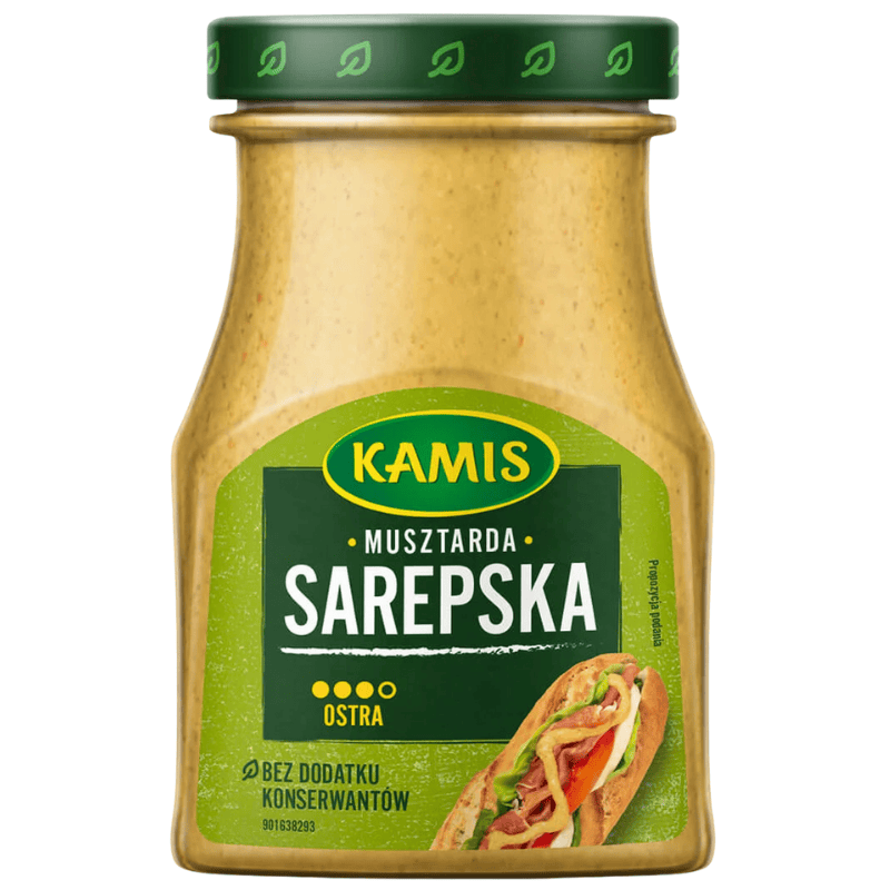 Kamis sennep Sarepska sterk 185g