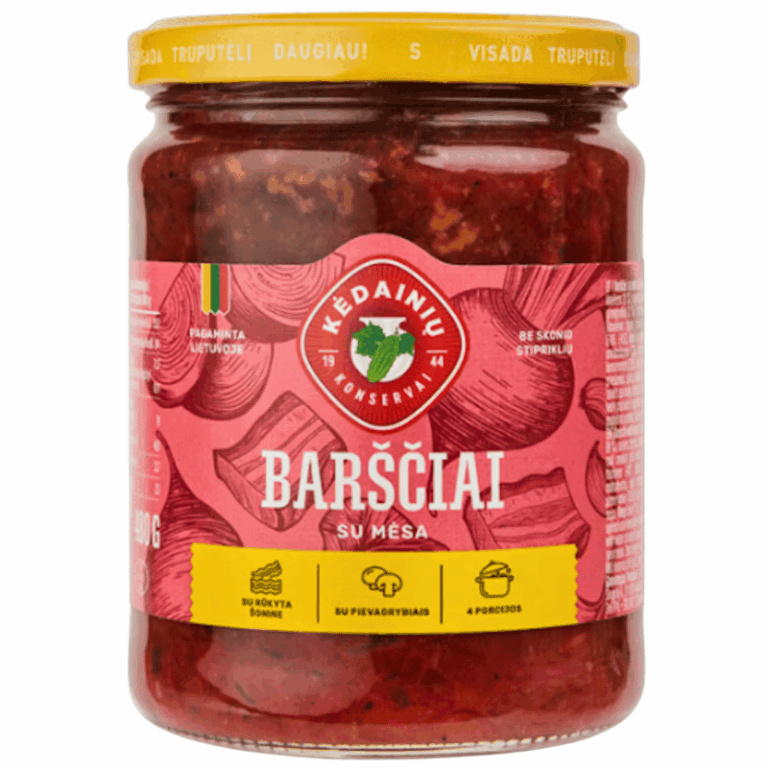 Kedainiu borsch med steinsopp 480g