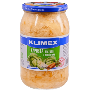 Klimex surkål kiszona med gulrot 860g