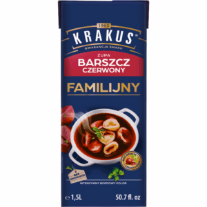 Krakus rød borsjtsj suppe 1,5L