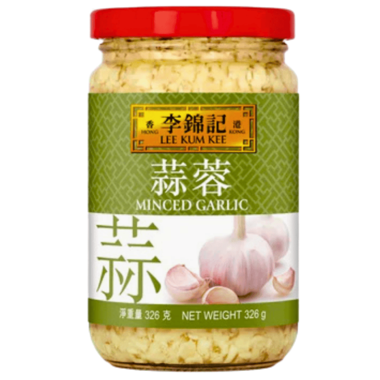 Lee Kum Kee finhakket hvitløk 326g