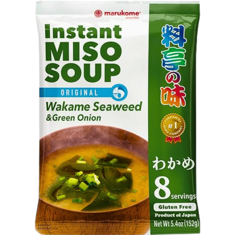 Marukome instant misosuppe med wakame 152g