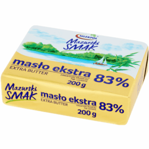 Mlekpol Mazurski Smak ekstra smør 83 % 200g