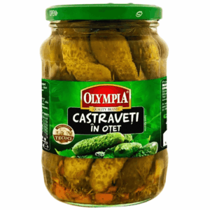 Olympia Contec agurker 6–9 cm i eddik 680g