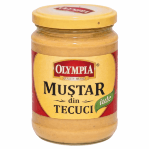 Olympia sennep sterk Din Tecuci 300g