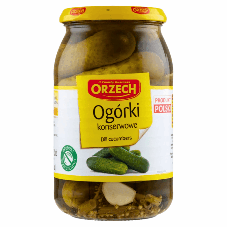 Orzech agurk konserwowe 870g