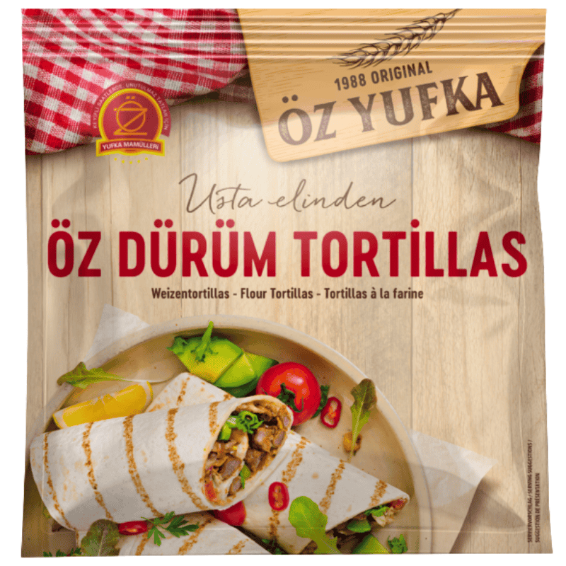 Öz dürüm tortillas 25 cm