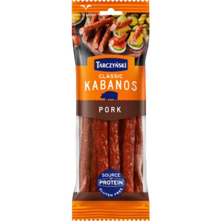 Kabanossi pølse klassisk svin 200g