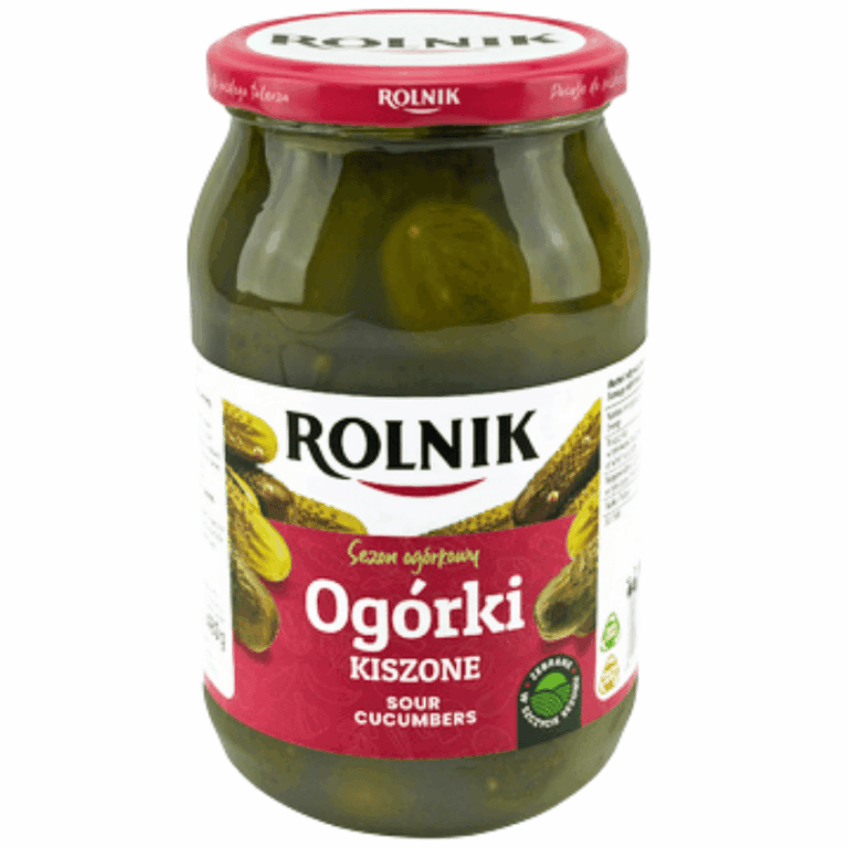 Rolnik agurker i saltlake kwasone 900ml