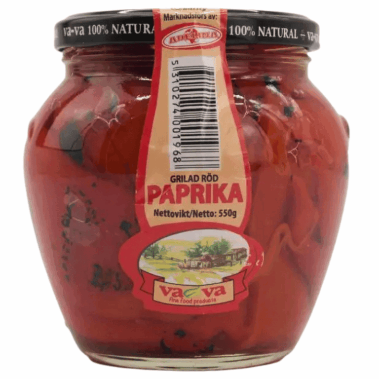 Vava grillet paprika 550g