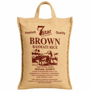 Basmati 7 Star brown rice 2kg fullkorns basmatiris