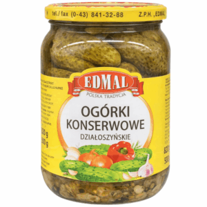 Edmal Dzialoszynskie cornichoner i eddik 900ml