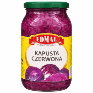Edmal strimlet rødkål 900ml