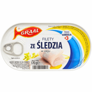 Graal sildefileter i olje 170g
