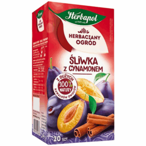 Herbapol plomme og kanel te 40 poser
