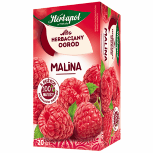 Herbapol bringebær frukt urte te 20x3g