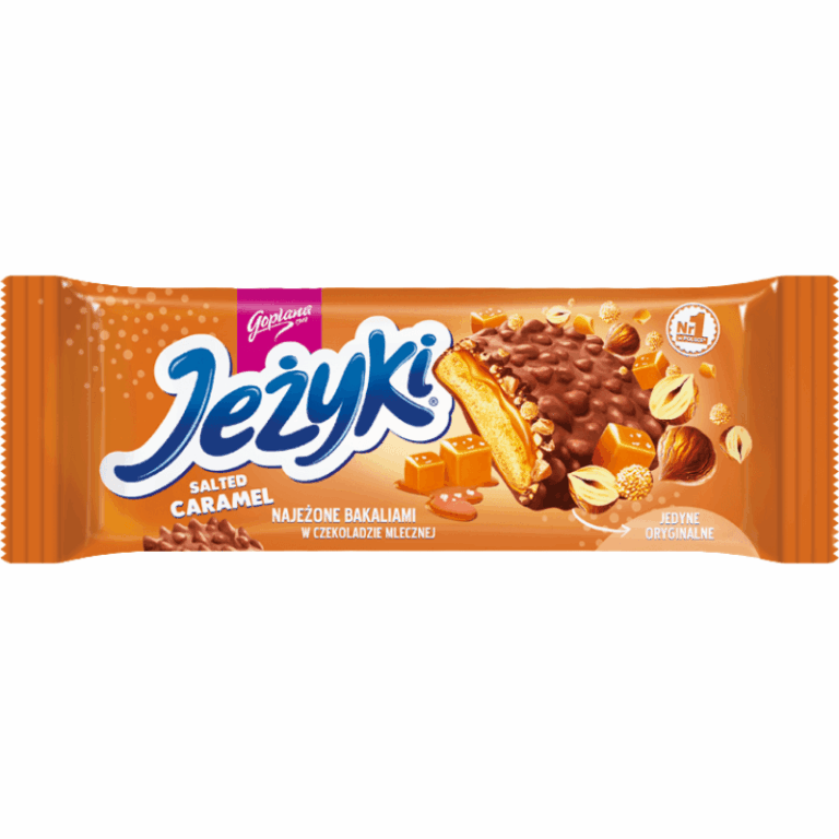 Jezyki salty caramel kjeks 140g
