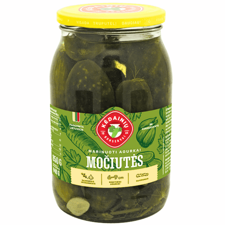 Kedainiu agurk Mociutes 900 ml