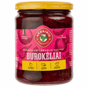 Kedainiu rødbeter med eple Burokeliai 480g