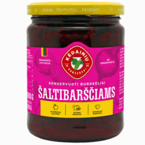 Kedainiu rødbeter Saltibarsciai med eplejuice 480g