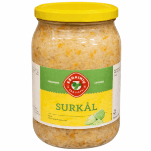 Kedainiu surkål med gulrot Rauginti 900 ml