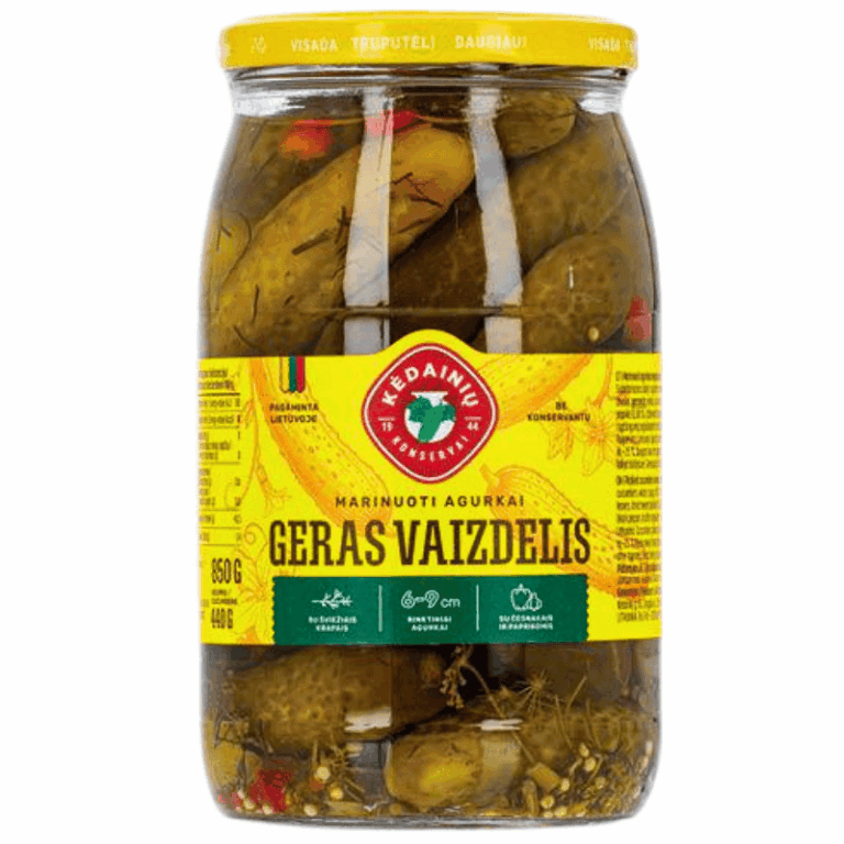 Kedainiu sylteagurk Geras Vaizdelis 850g