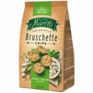 Maretti bruschette sour cream og onion 70g