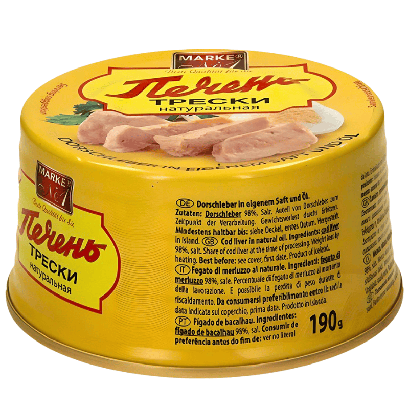 Marke No1 torskelever 190g