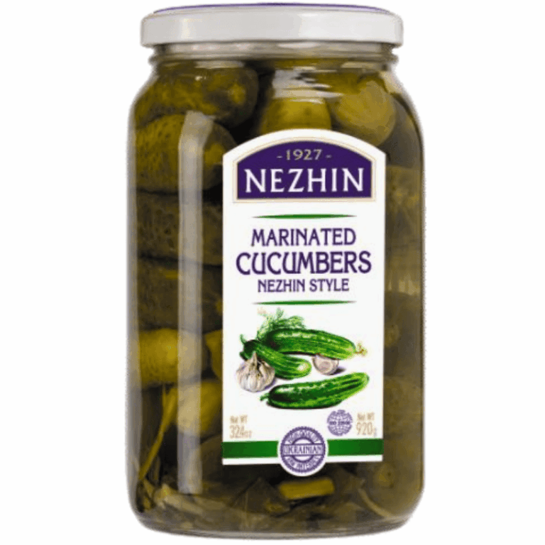Nezhin konserverte agurker 920g
