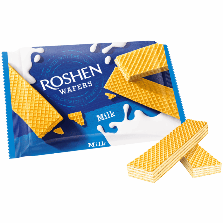 Roshen vafler med melkefyll 72g