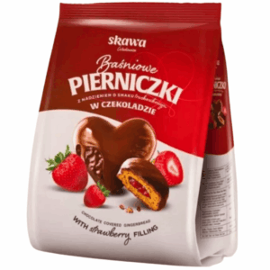 Skawa pepperkaker med jordbærfyll 150g