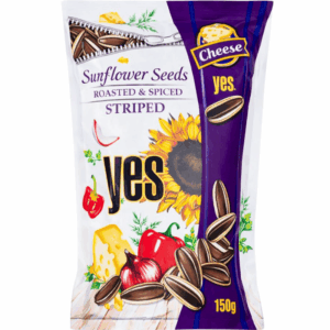 YES ristede solsikkefrø ost og chili 150g