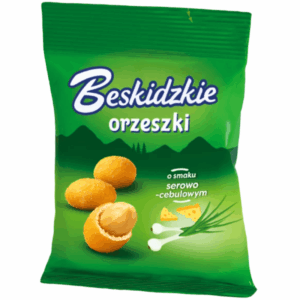 Beskidzkie peanøtter cheese og onion coated 70g