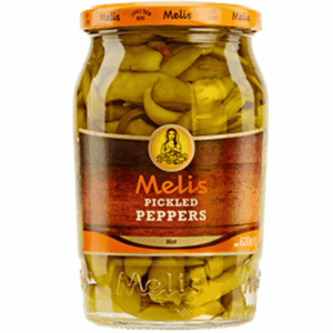 Melis mild syltet pepper feferoni 600g