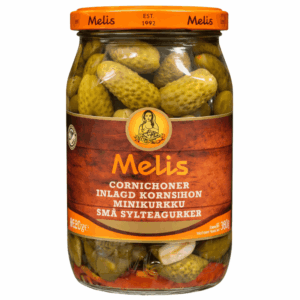 Melis syltet kornishon agurk 720ml