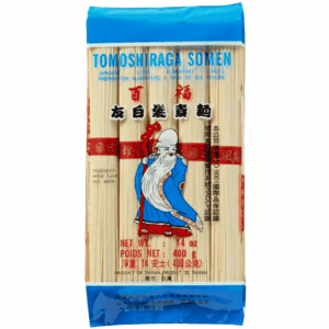 Bai Fu Tomoshiraga somen noodles 400g tynne japanske hvetenudler