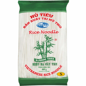 Bamboo Tree rice noodle S 1mm 400g tynne risnudler