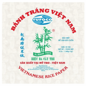 Bamboo Tree rice paper square 22cm 340g rispapir til vårruller