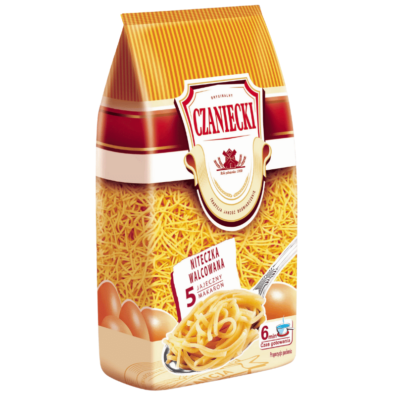 Czaniecki Niteczka 250g tynn polsk eggpasta til supper