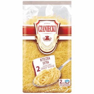 Czaniecki Niteczka Extra 250g ekstra tynn polsk eggpasta
