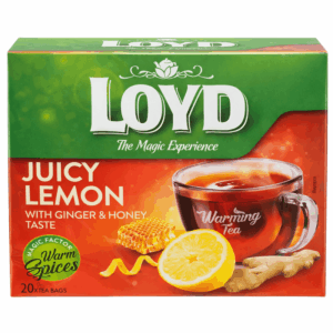 Loyd sitron ingefær honning te 40g teposer