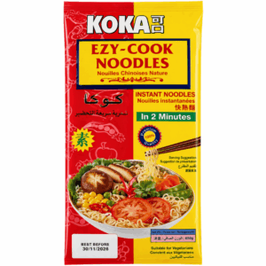 Koka Ezy-Cook plain noodles 650g forhåndskokte hvetenudler