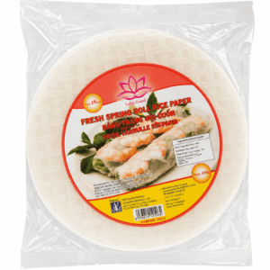 Lotus fresh springroll rice paper 18cm 400g rispapir til ferske vårruller
