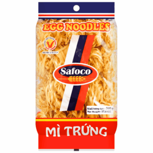 Safoco egg noodle flat 500g flate eggnudler